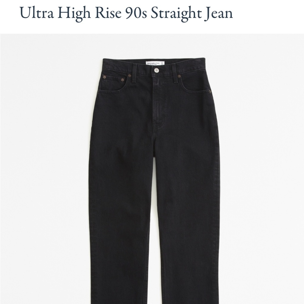 Ultra High Rise 90’s Straight Jean